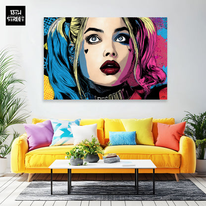 Zak - Harley Quinn Chaos Heroine - Toile