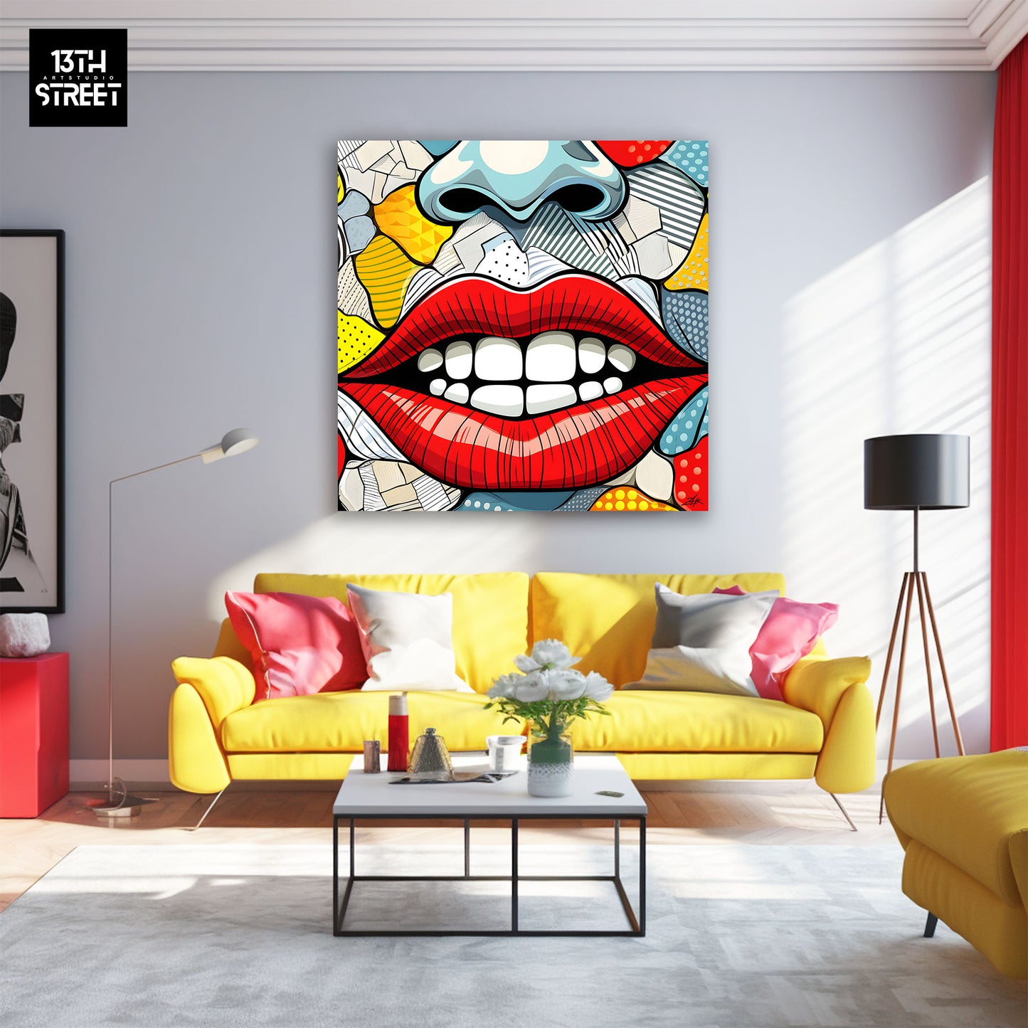 Zak - Retro Mouth - Canvas