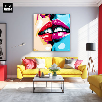 Zak - Colorful Kiss - Canvas