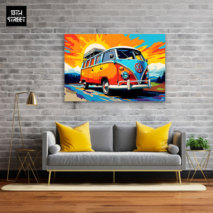 Zak - Retro Travel - Canvas