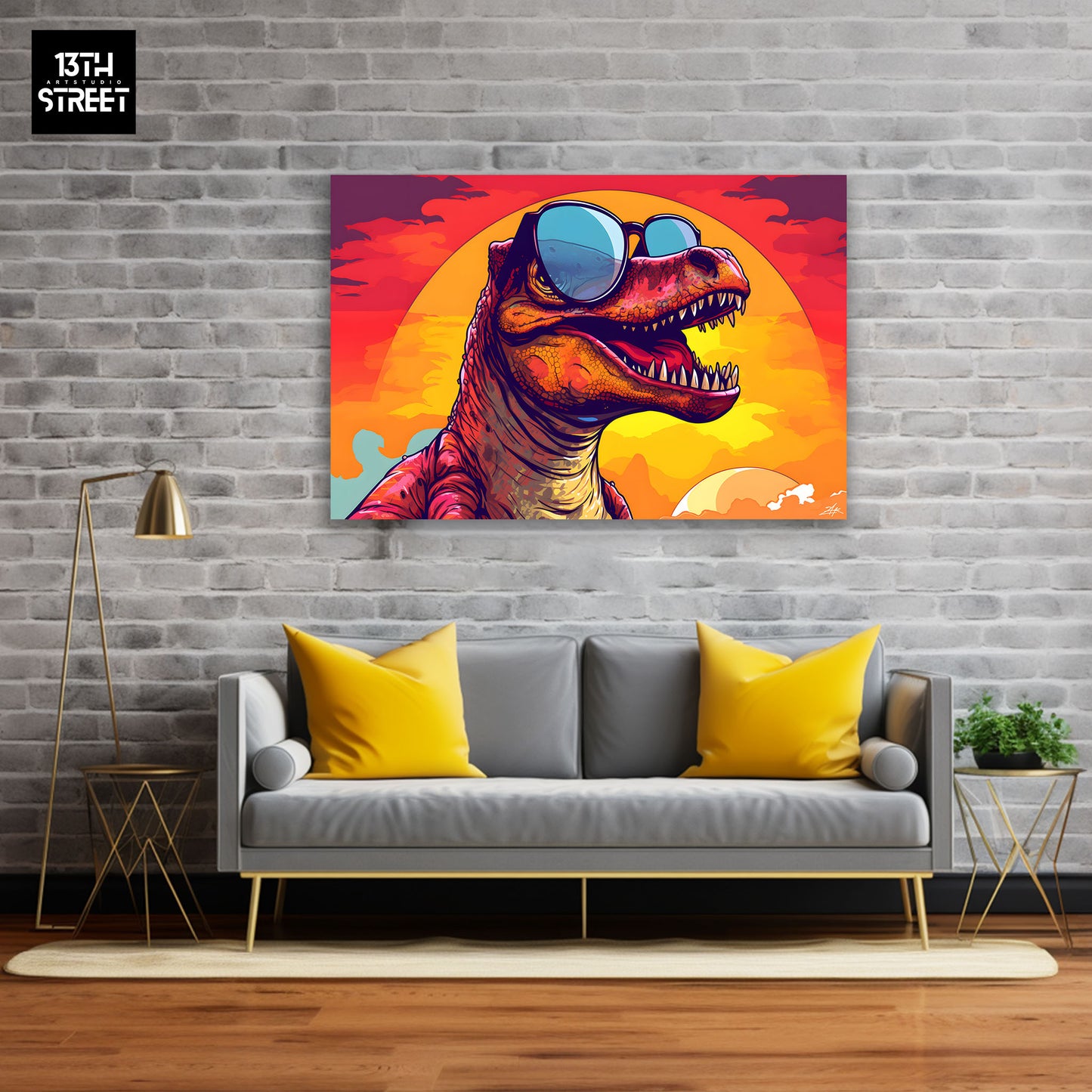 Zak - Jurassic Pop - Canvas