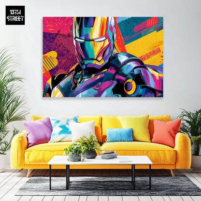 Zak - Ironman Neon Armor - Toile
