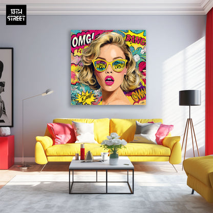 Zak - Wow Pop - Toile